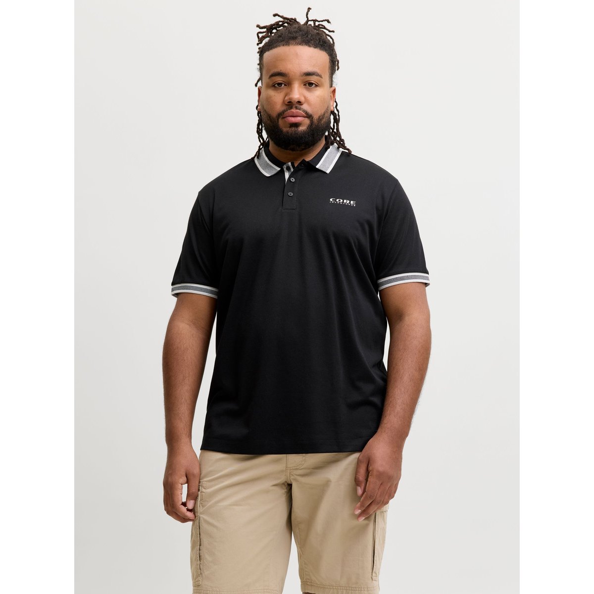 Polo noire - black, JACK & JONES