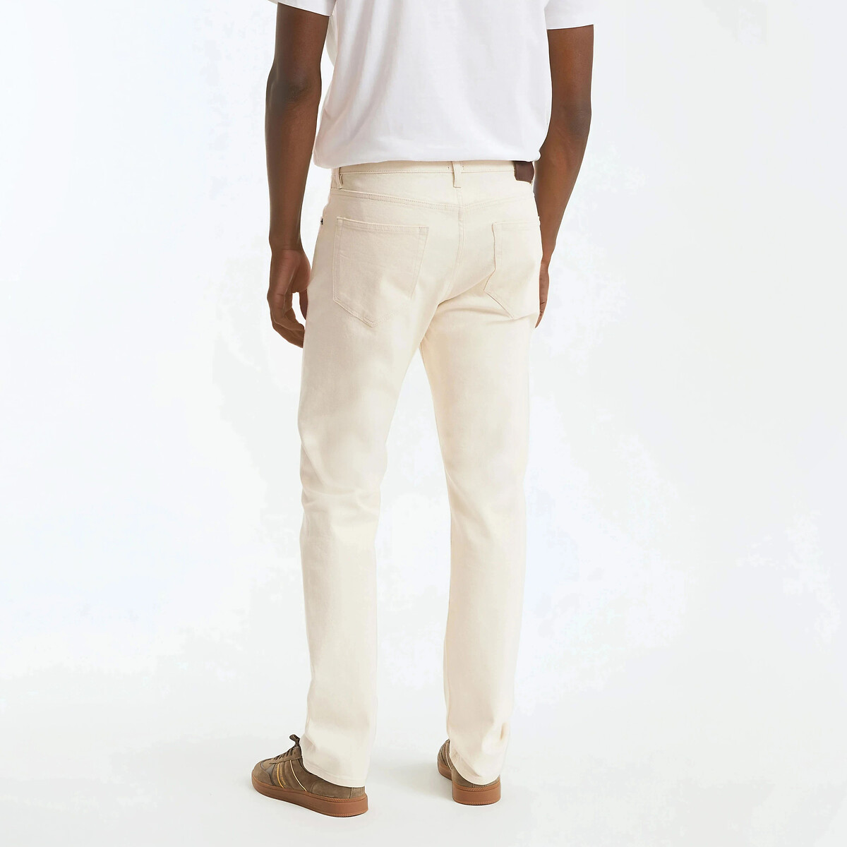 Jean non teint régular beige naturel, LA REDOUTE COLLECTIONS