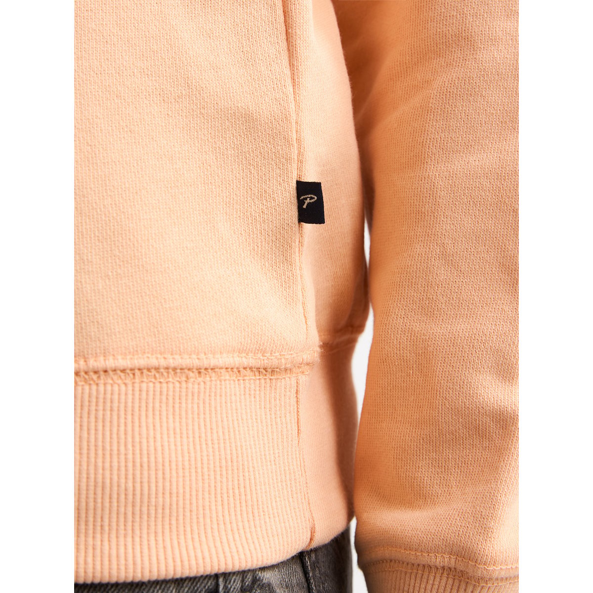 Sweat à col rond imprimé ocotillo orange tropical orange, PETROL INDUSTRIES