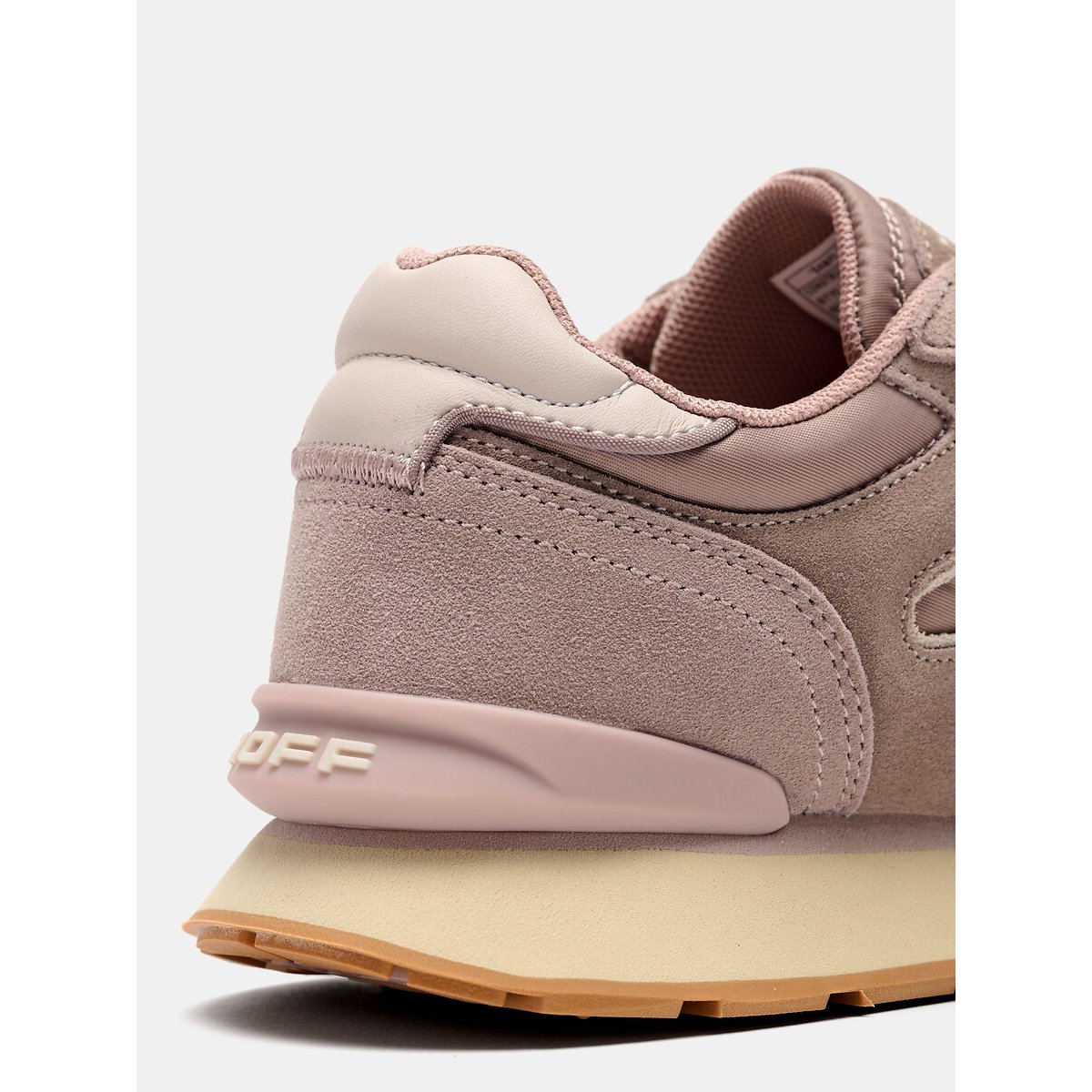 Sneaker im Materialmix CITY CHERRY blassrosa, HOFF
