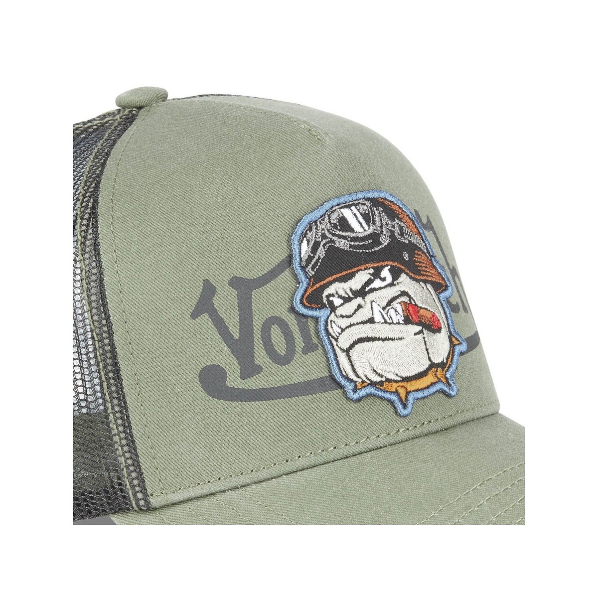 Casquette Trucker Bull vert, VON DUTCH