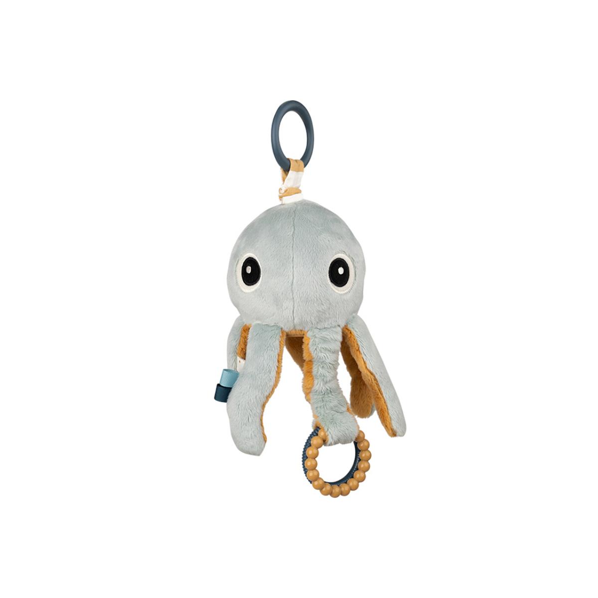 Peluche d'activités bleu, ocre, DONE BY DEER