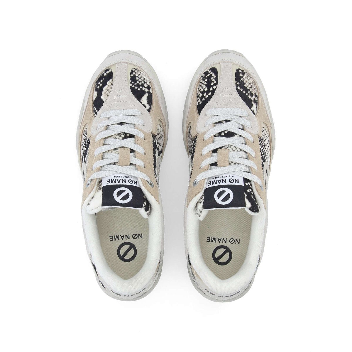 KATE SNEAKER W SNAKE KISS DOVE - Collier orné de Cristaux Swarovski® inclus blanc, NO NAME