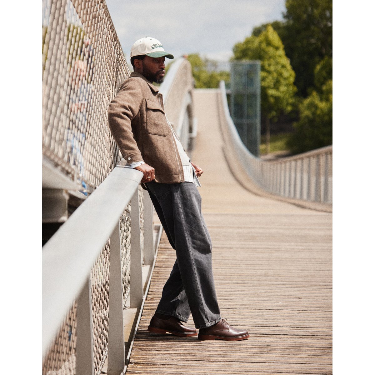 Derbies EDGAR cuir marron, ODAJE