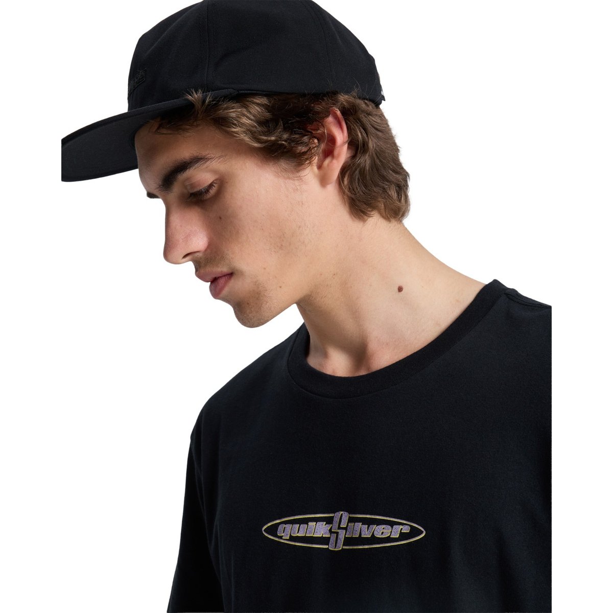 T-Shirt à manches courtes EV WILD WORLDS noir black, QUIKSILVER