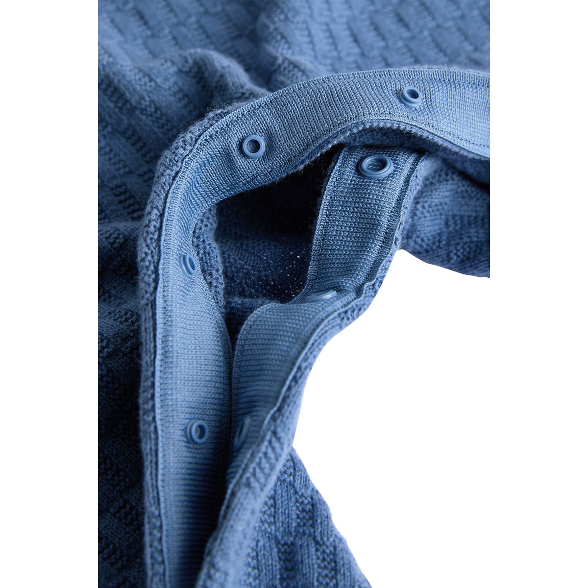 Barboteuse en maille pour bébé bleu, NEXT