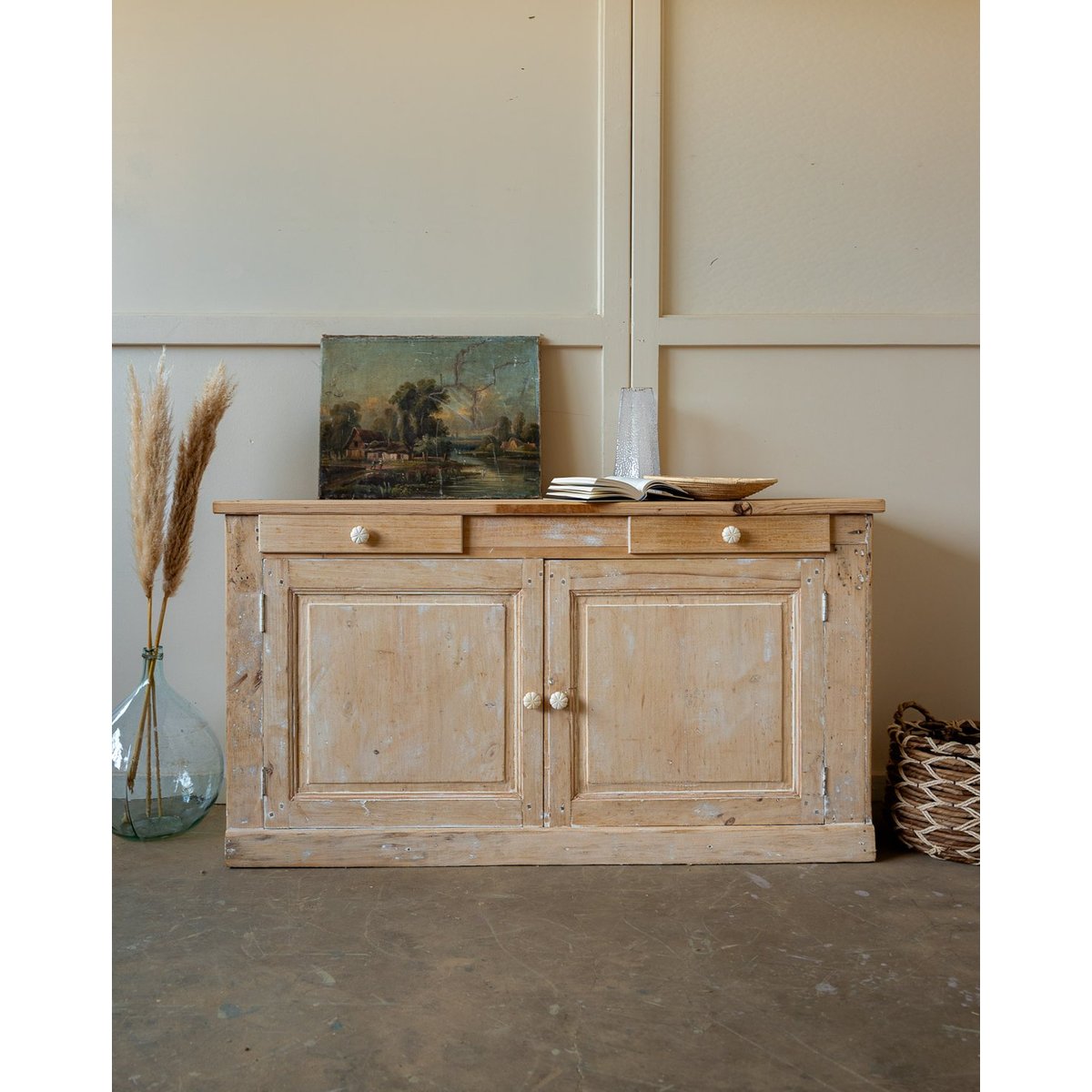 Buffet façon comptoir de magasin Gilbert N°1661 - Bon état beige, DEBONGOUT