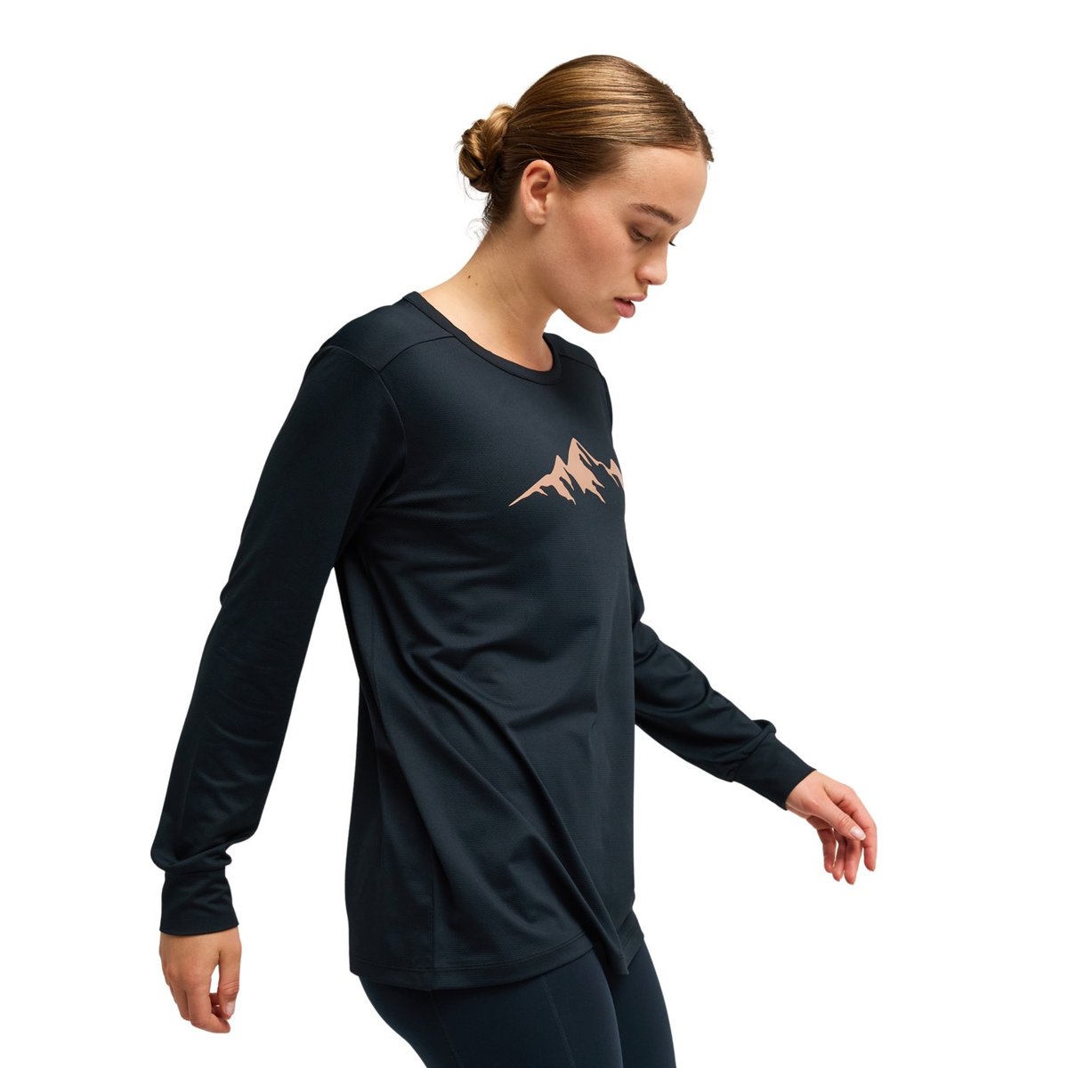 Haut manches longues technique BOUNDLESS SPIRIT 2. noir anthracite, ROXY