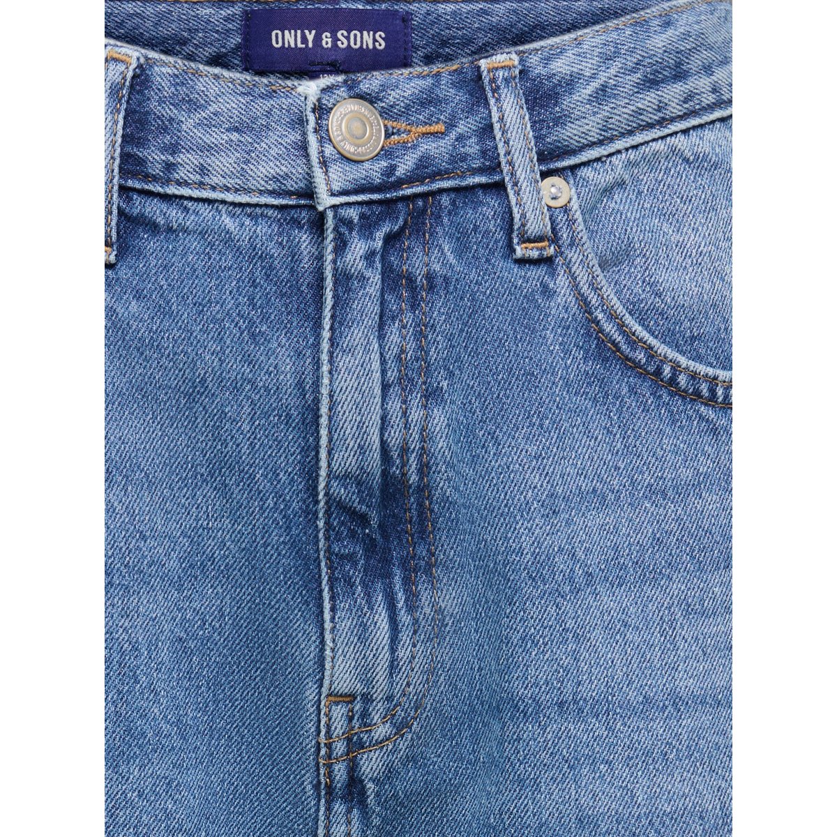Short En Denim medium blue denim, ONLY & SONS JUNIOR