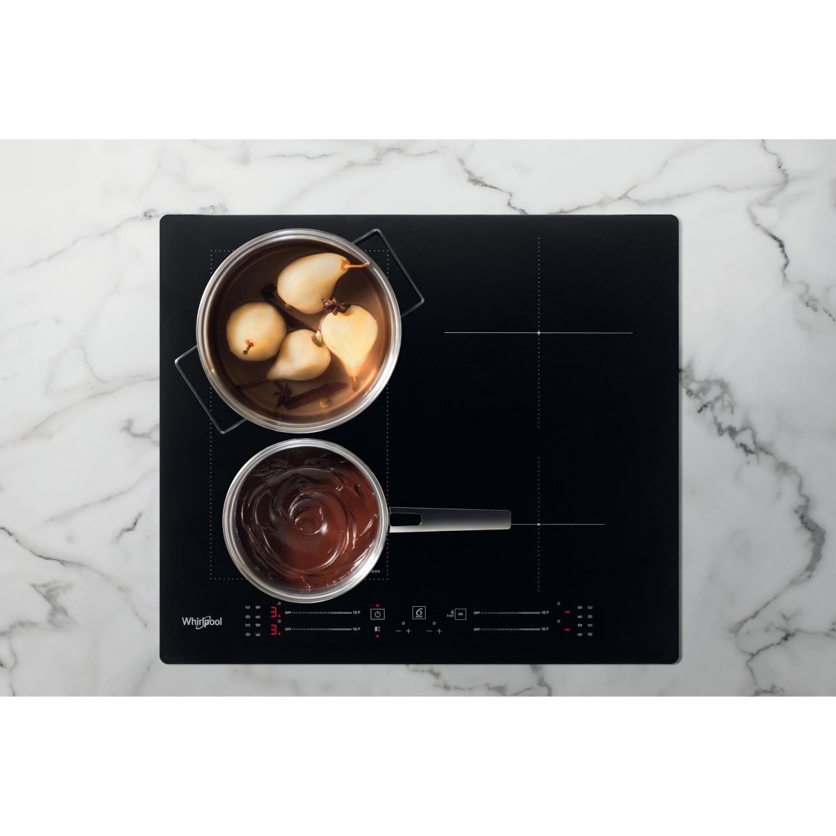 Plaque induction WLS7960NE couleur unique, WHIRLPOOL
