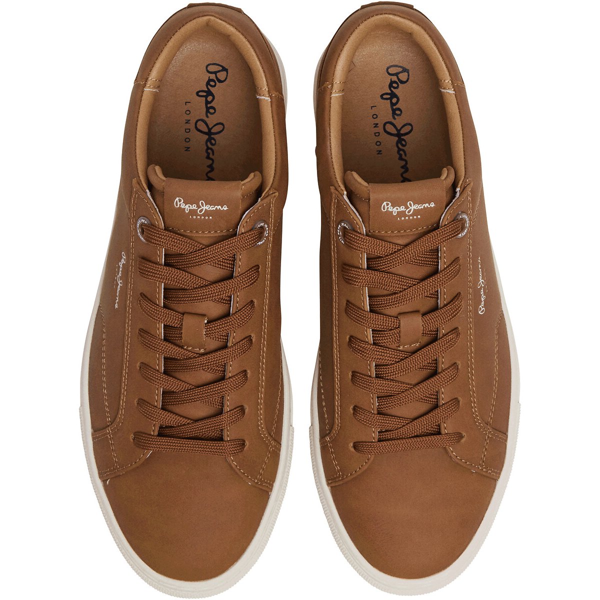 Lage sneakers Joe Basic camel, PEPE JEANS