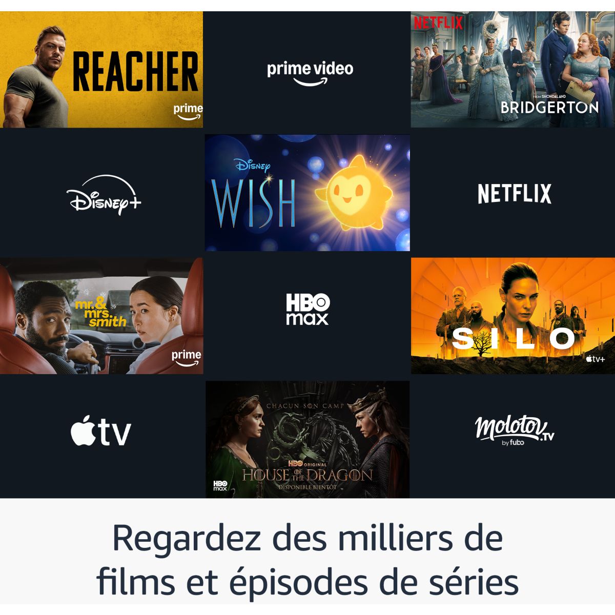 Passerelle multimédia Fire TV Stick 4K Plus (2nd generation) couleur unique, AMAZON