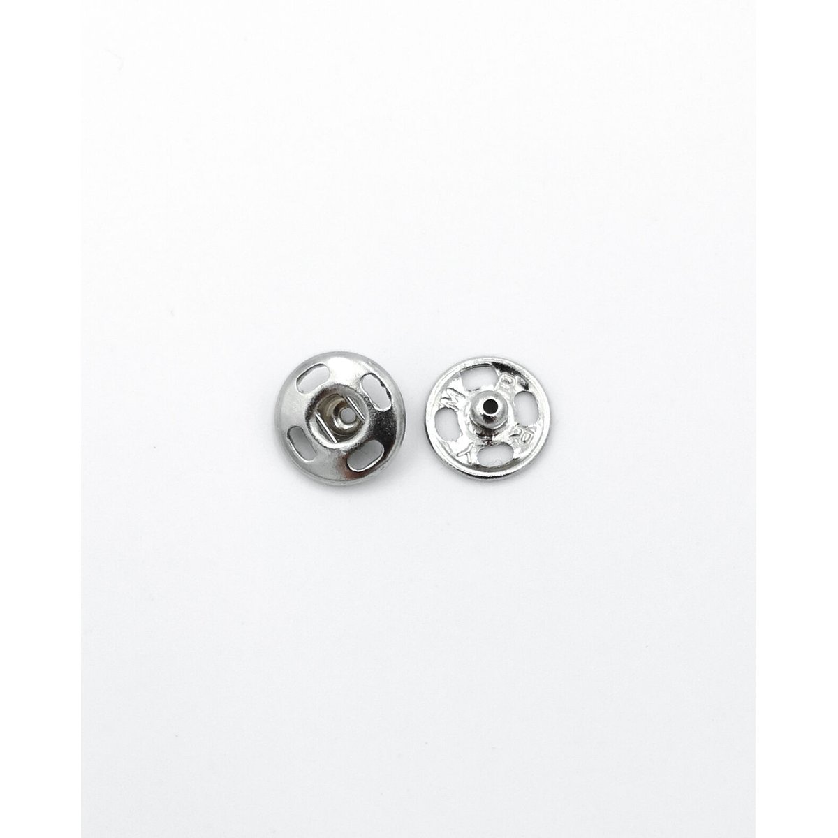 Lot De 12 Pressions - 9mm Argent gris, PHILDAR
