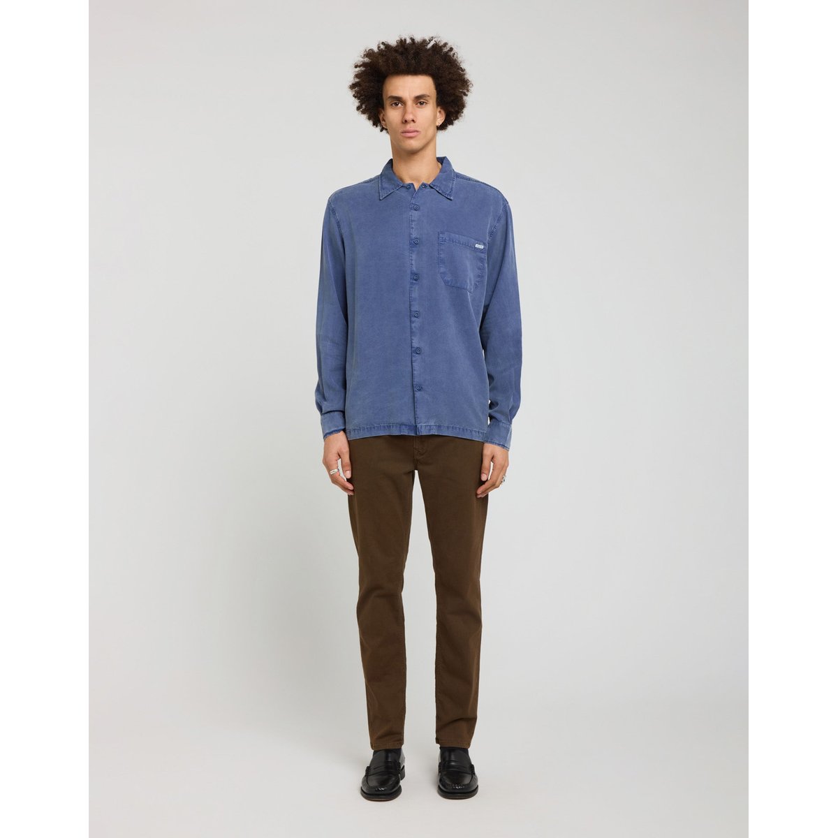 CHEMISE COOL ESTATE bleu délavé, PULLIN