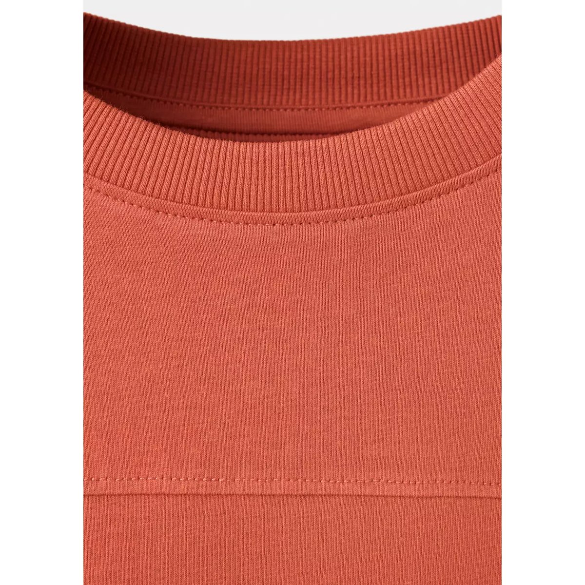 T-shirt oversize imprimé rouge-orangé, MANGO KIDS
