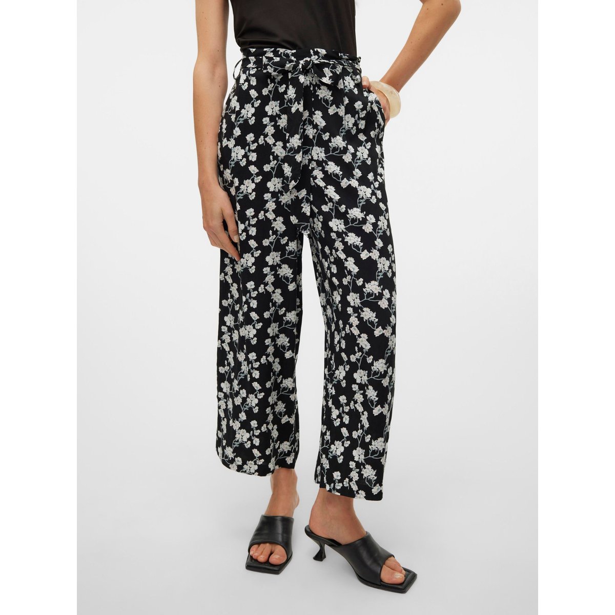 Jupe Culotte noire - black, VERO MODA