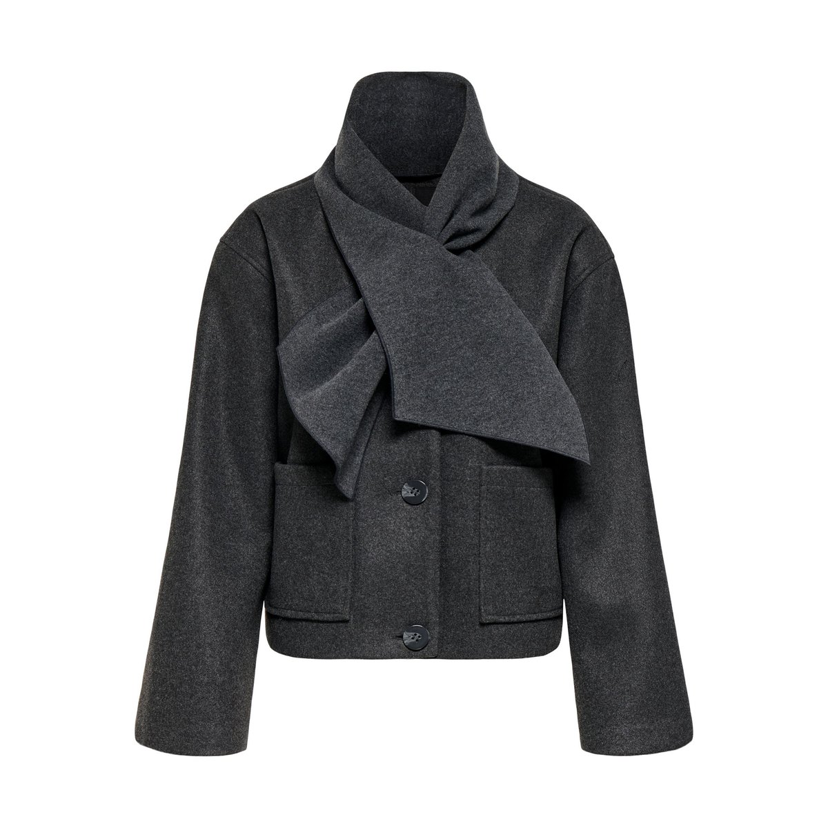 Veste dark grey melange, ONLY