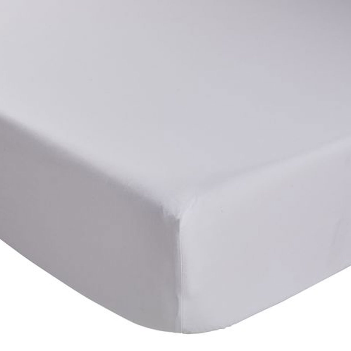 Drap housse Coton Antibactérien blanc, DODO