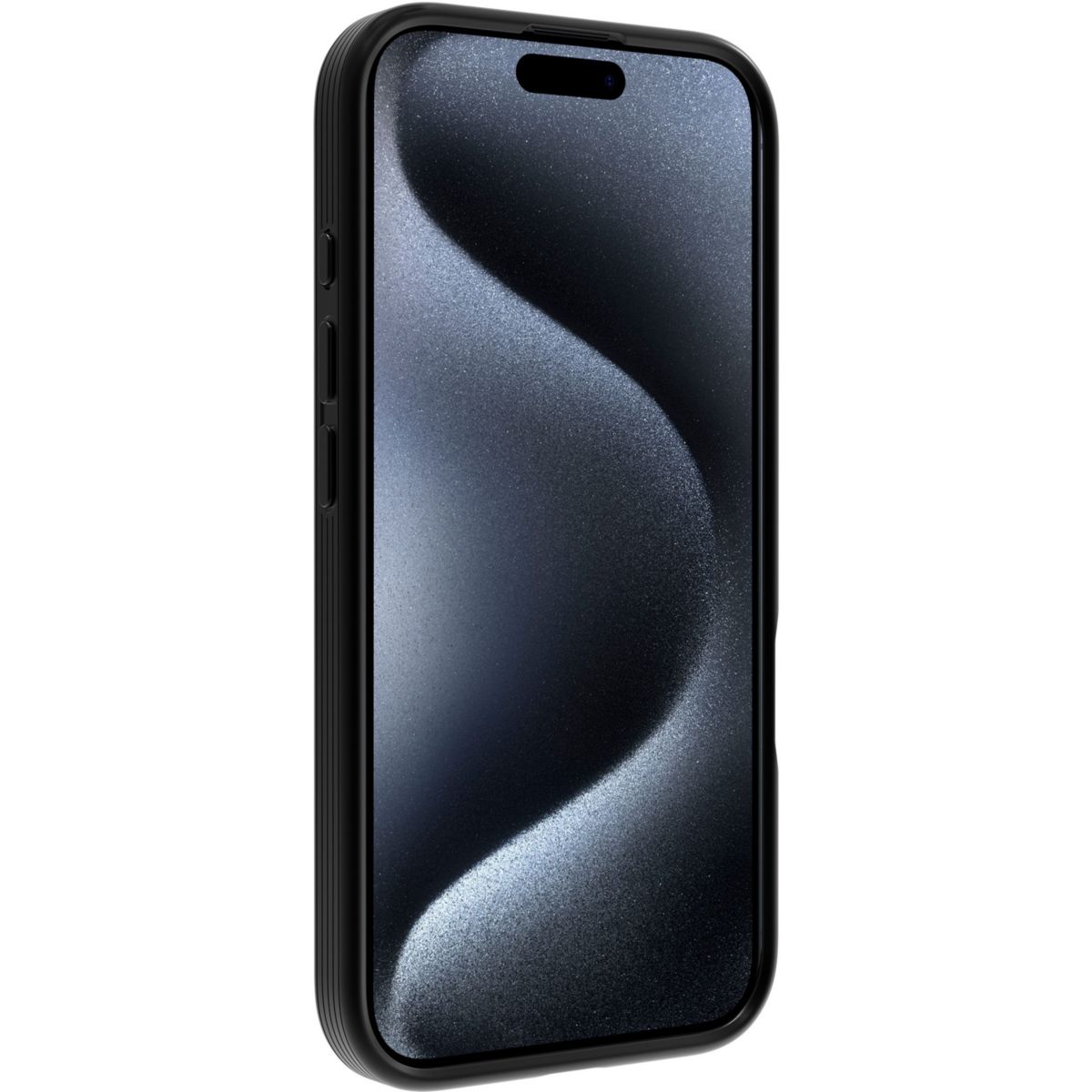 Coque iPhone 16 Plus Soft Protect - Noir couleur unique, ADEQWAT