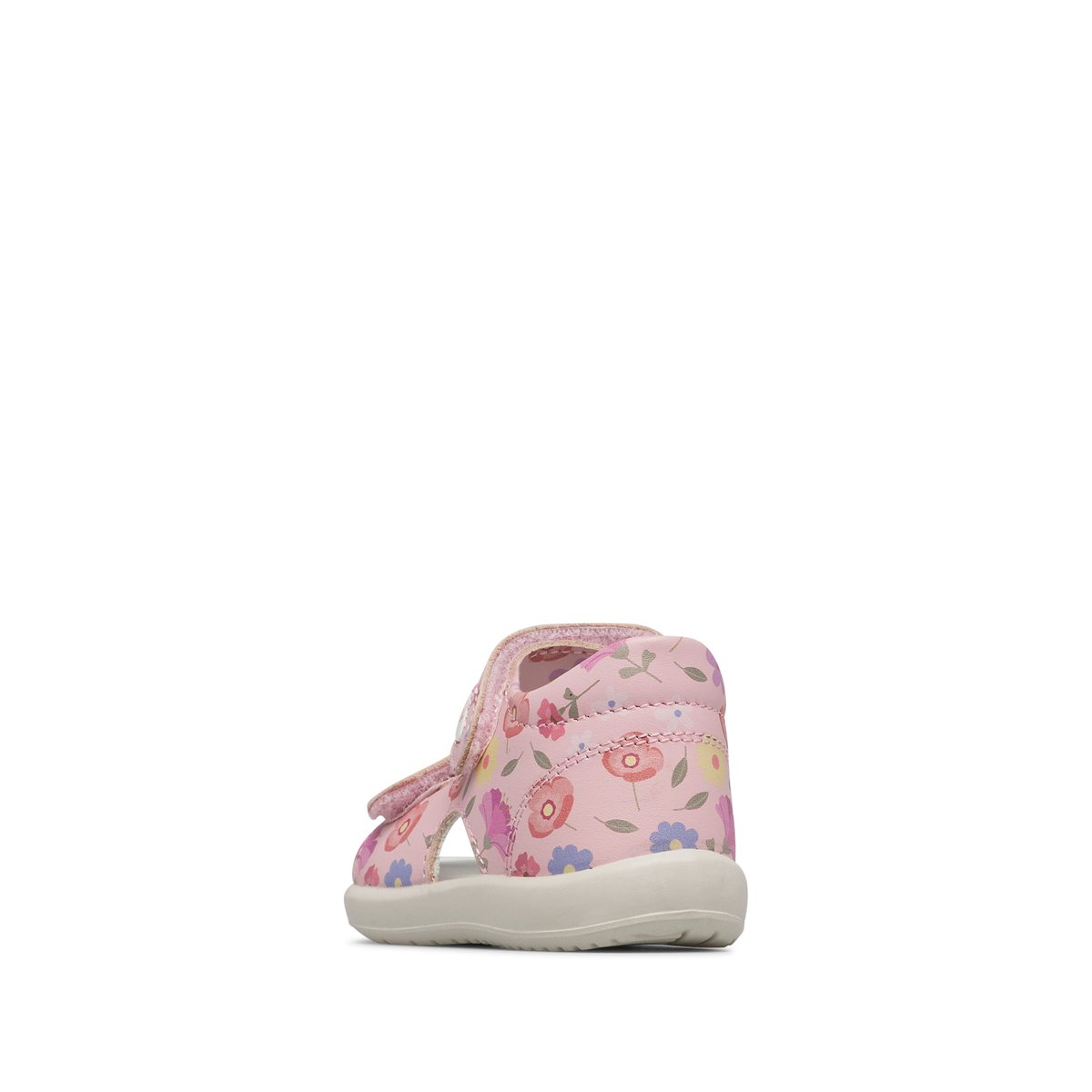 Sandales en cuir avec imprimé floral NEW RIVER rose-, FALCOTTO