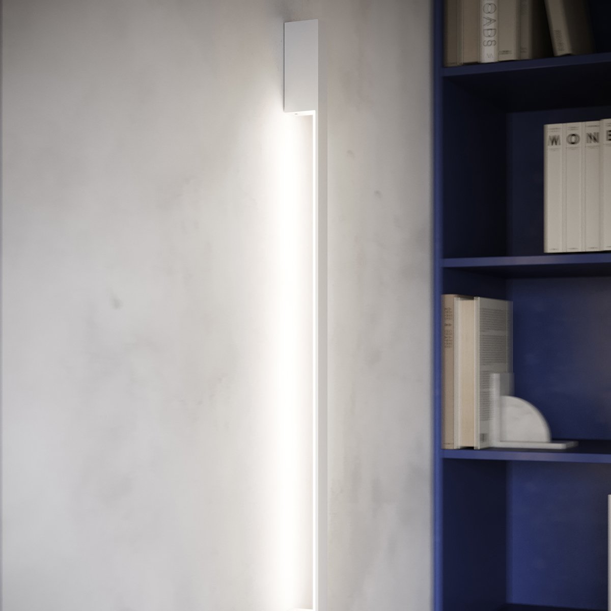 Applique murale Aluminium Blanc LED 1 Sappo blanc, EDEN