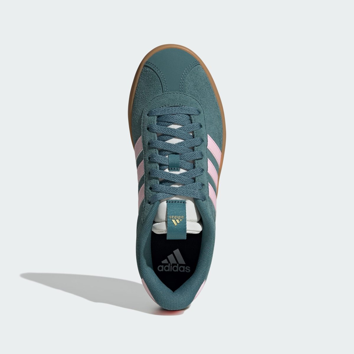 Baskets VL Court 3.0 vert/rose, ADIDAS SPORTSWEAR