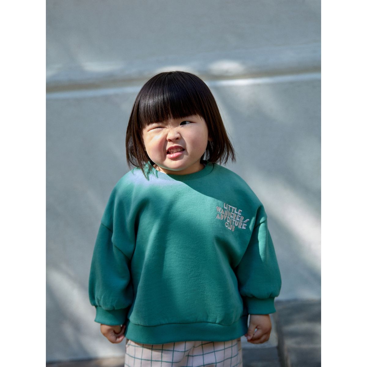 Ensemble sweat et pantalon bouffant club des petits vagabonds verts, NEXT