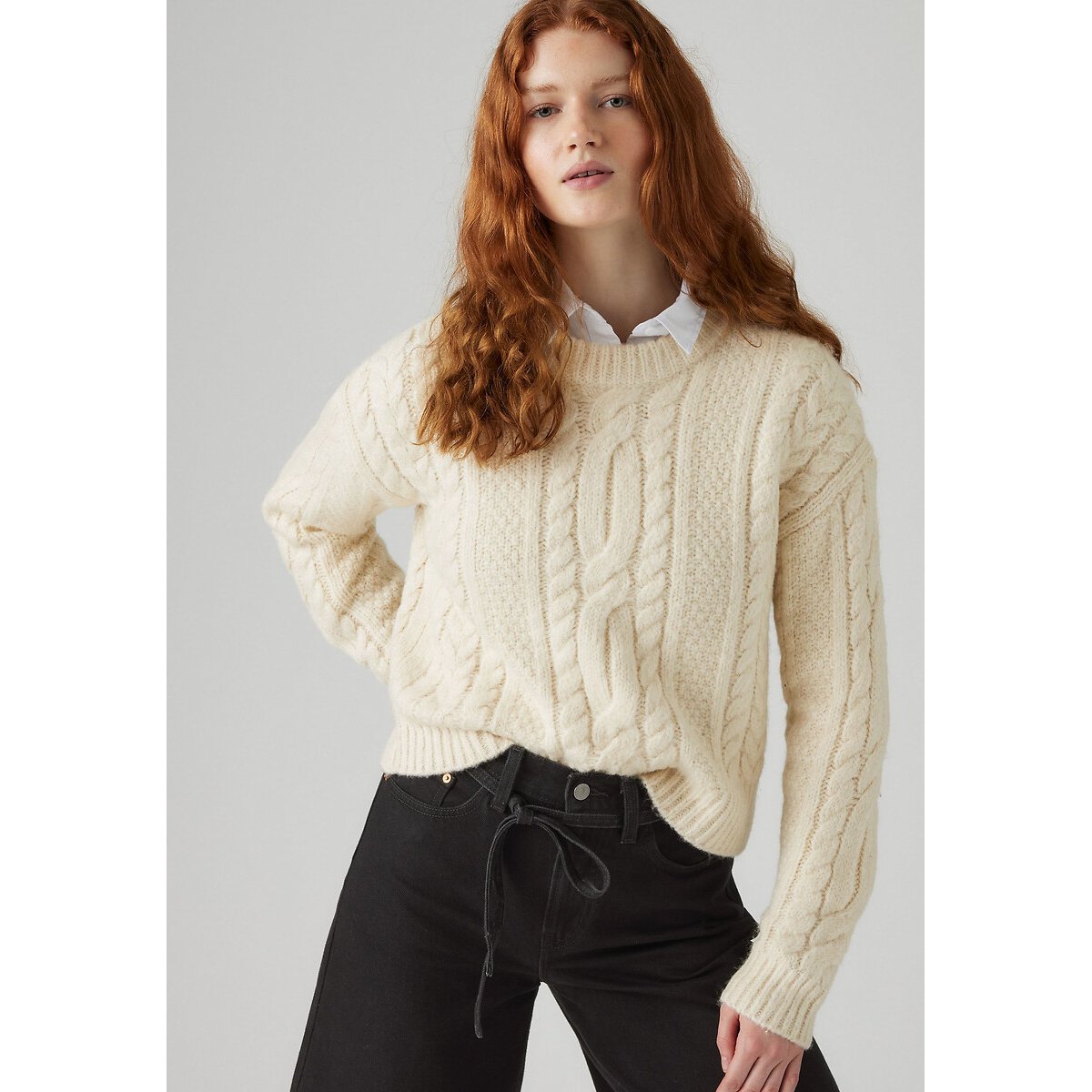 Maglione girocollo ecru , LEVI'S