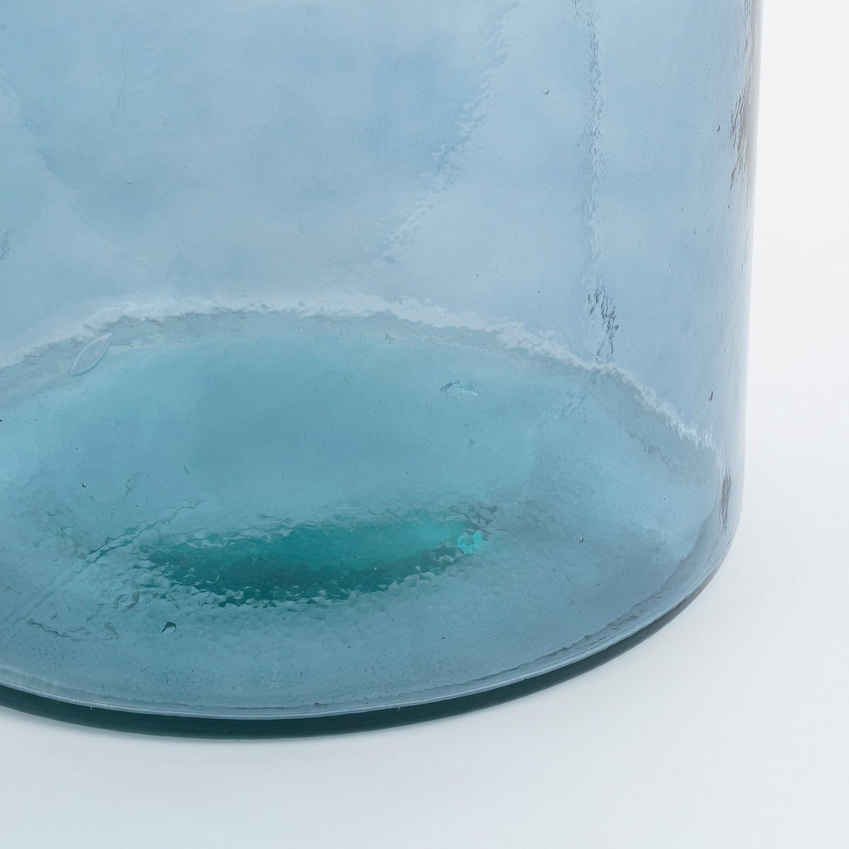Bouteille décorative H75 cm GUAN bleu, MICA DECORATIONS