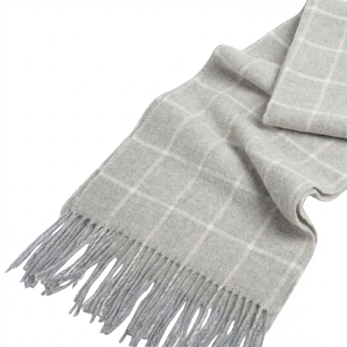 Plaid 140x200 cm Laine + Cachemire Camelia multicolore, EDEN