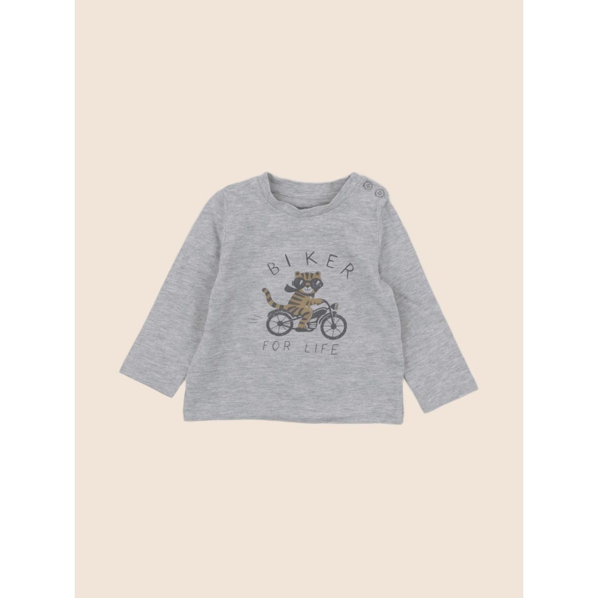 Tee-shirt - Très bon état gris, VERTBAUDET