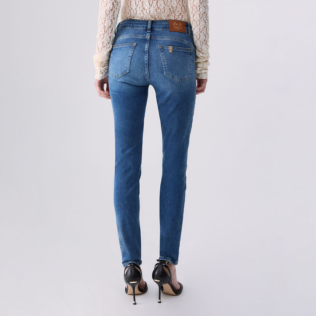 Jean skinny Amazing Fit denim bleu, LIU JO