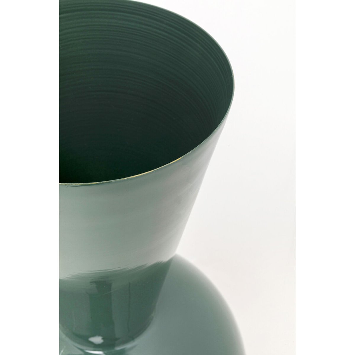 Vase en acier 60cm, BLOW vert, KARE DESIGN
