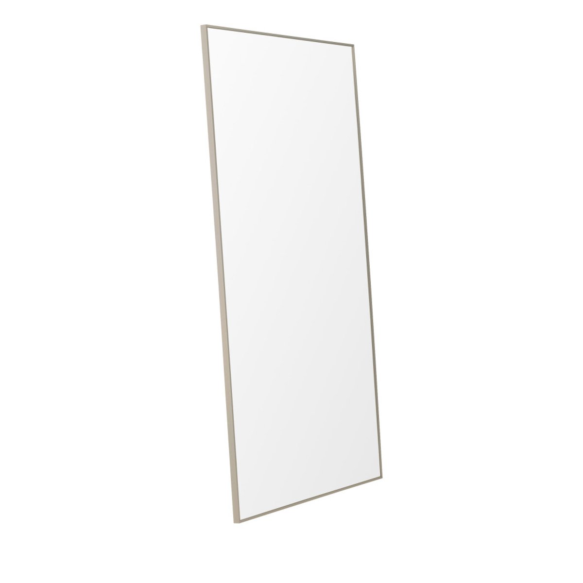 Miroir rectangulaire en aluminium 120x190cm- ORLANDO beige, VENTURE HOME