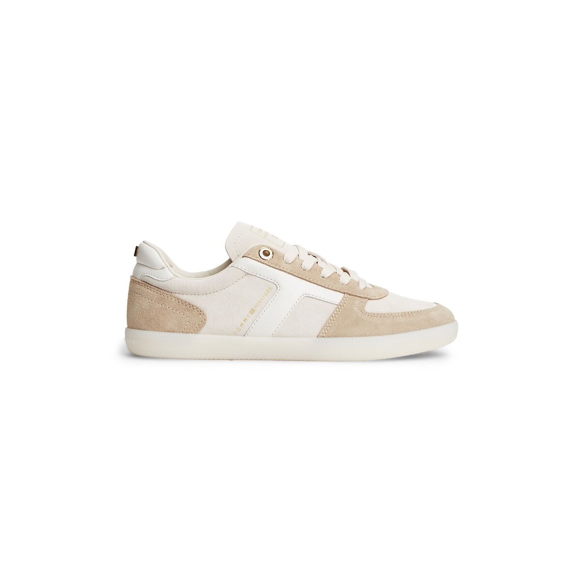 Baskets en cuir suède, TRIBECA beige/écru, TOMMY JEANS