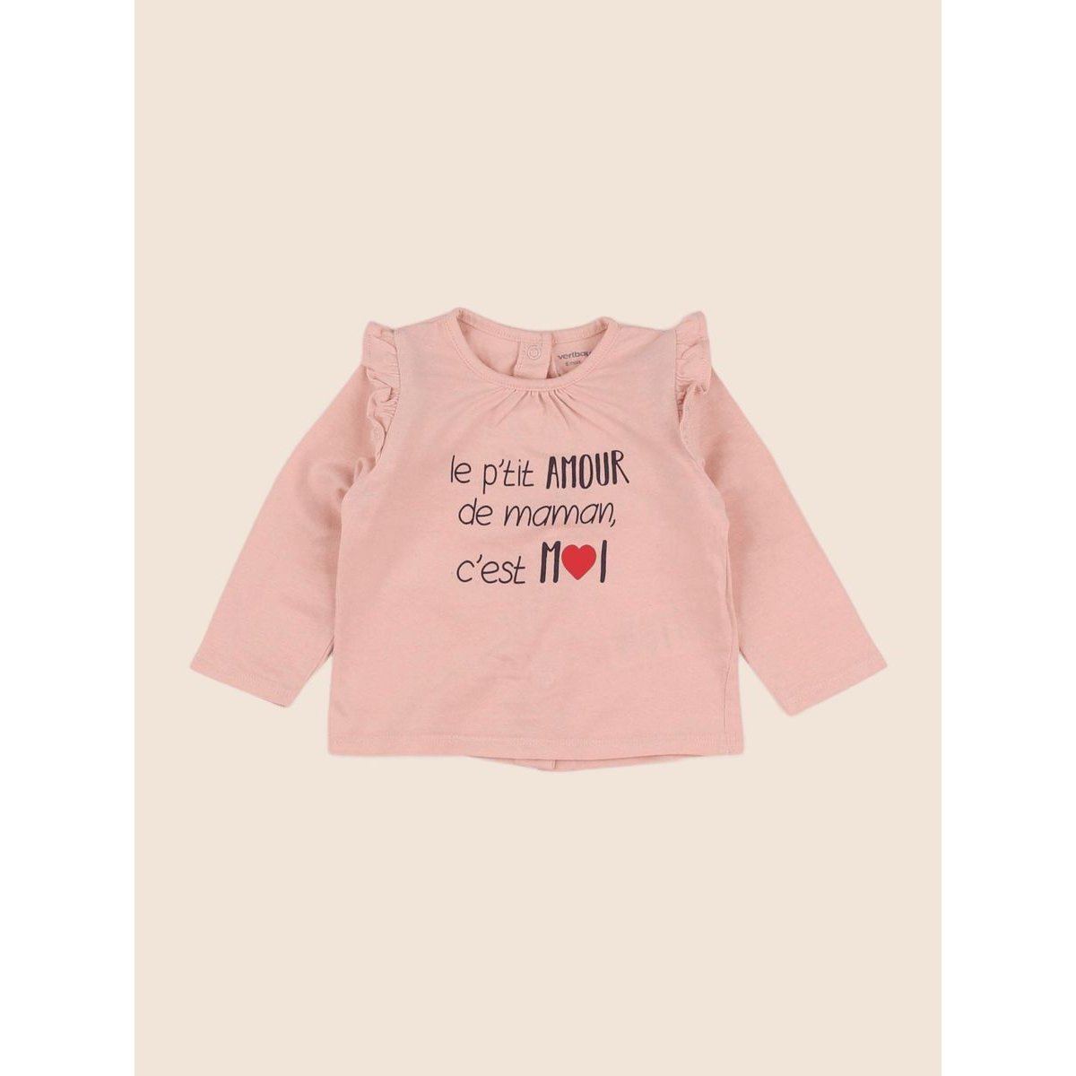 Tee-shirt - Très bon état rose, VERTBAUDET