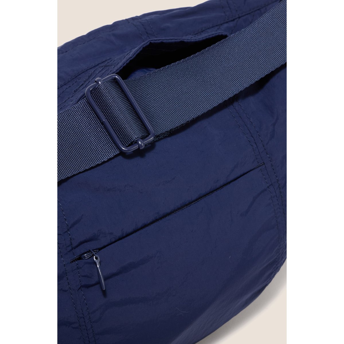 Parka ample doublée avec capuche bleu marine, BREAL
