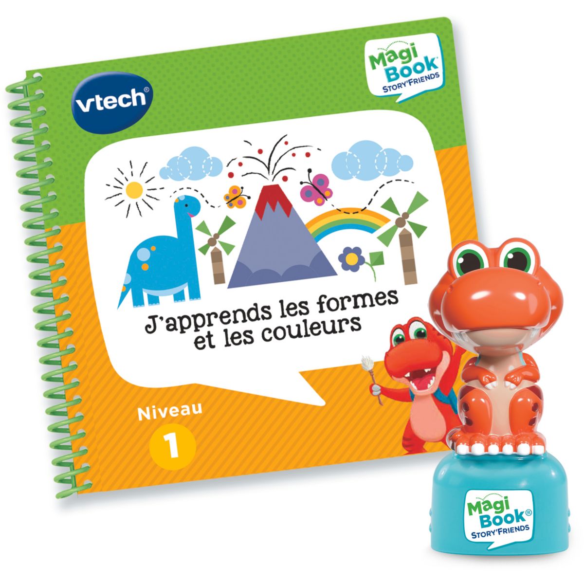 Livre interactif MagiBook Story'Friends -Livre J'apprends couleur unique, VTECH