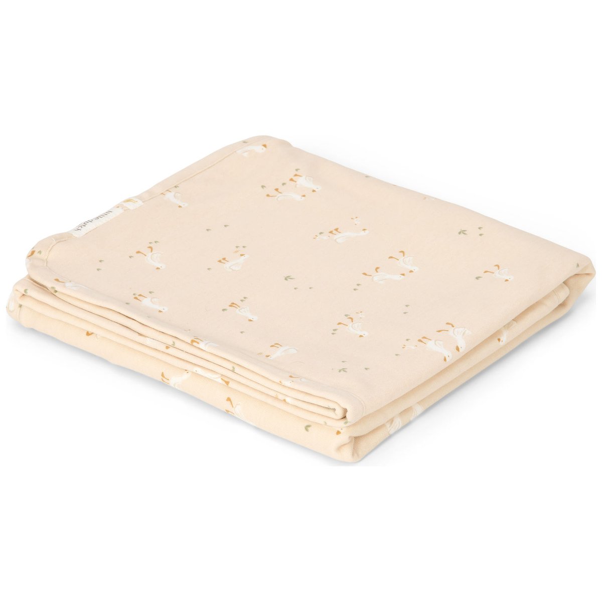 Couverture bébé blanc, beige, LITTLE DUTCH