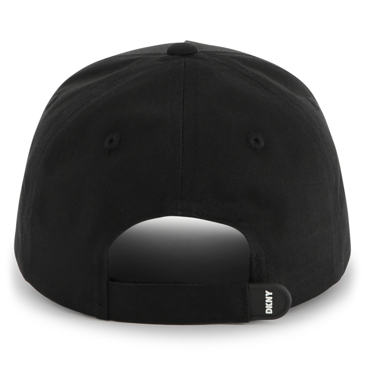 Casquette pailletée en coton black, DKNY