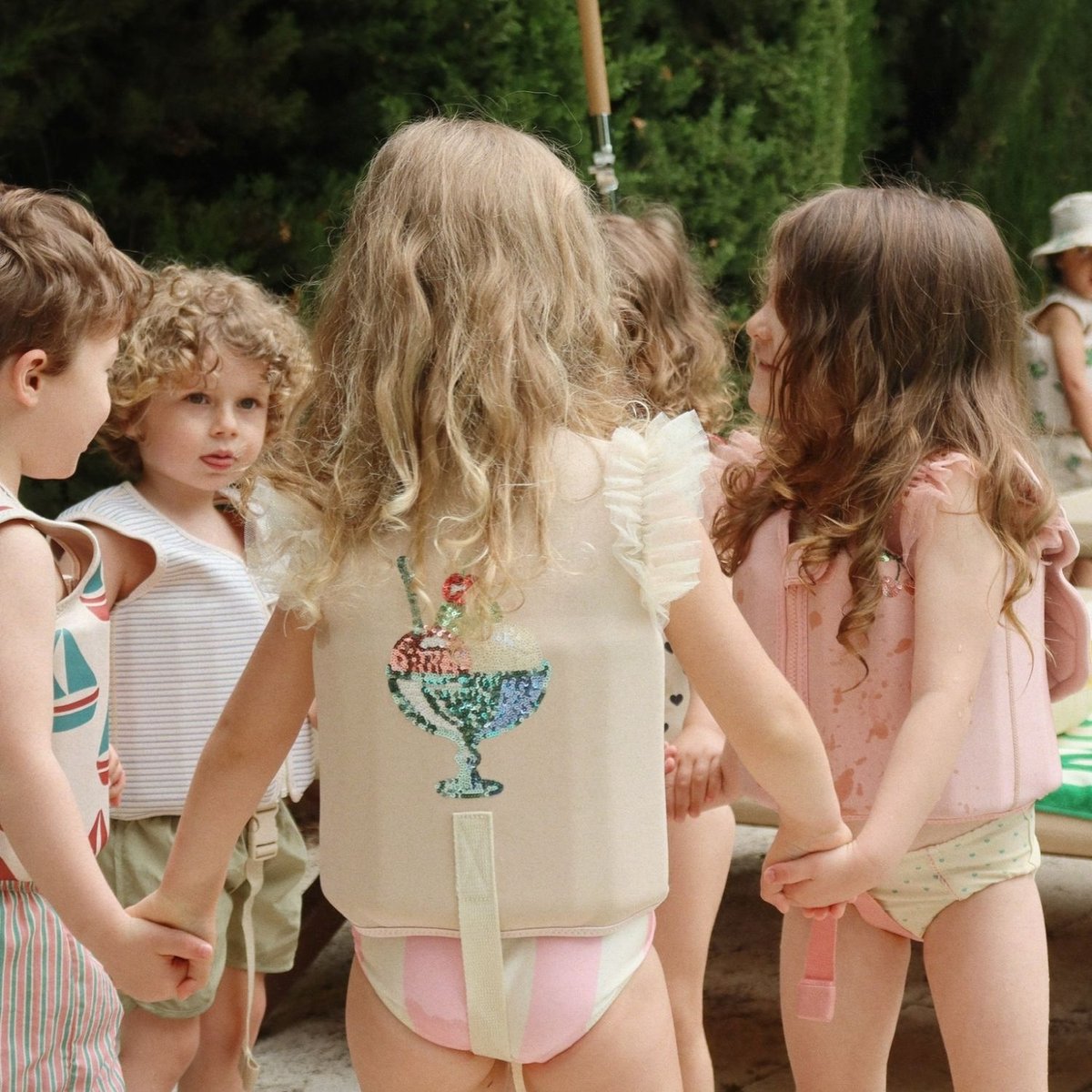 Gilet de natation couleur unique, KONGES SLOJD