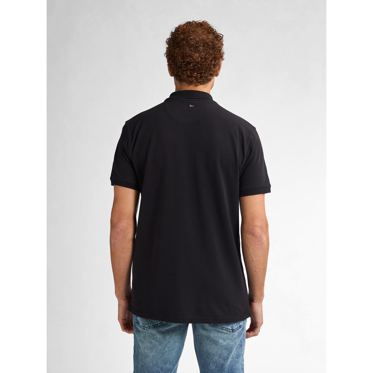 Polo classique noir black, PETROL INDUSTRIES