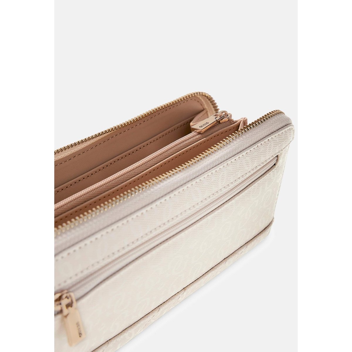 Maxi Portefeuille Isemay blanc, GUESS