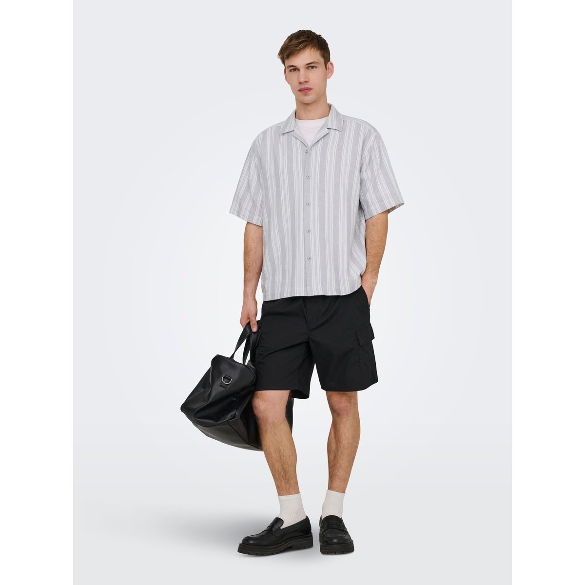 Chemise De Vacances grise - sedona sage 1, ONLY & SONS
