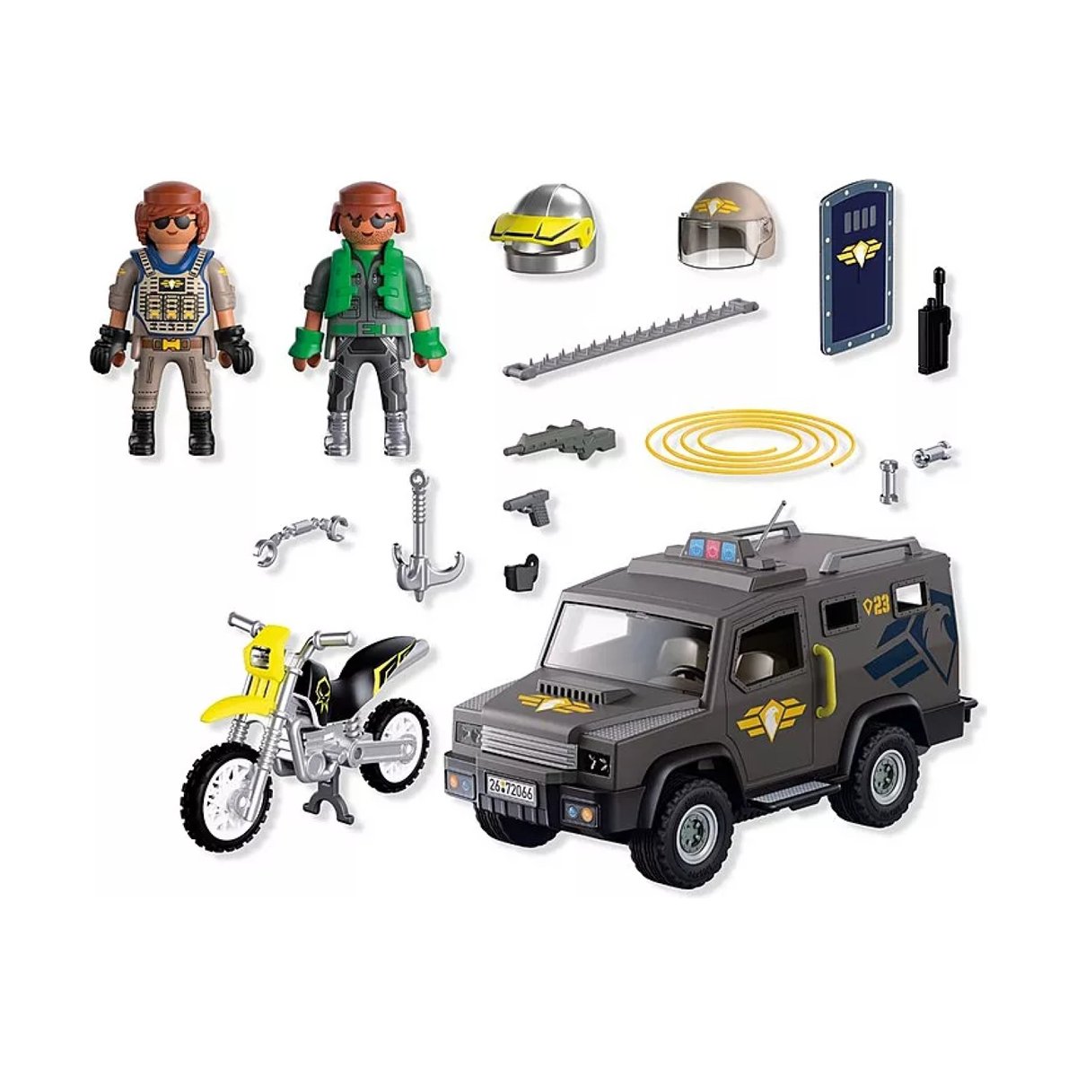 PromoPack Fourgon forces spéciales multicolore, PLAYMOBIL