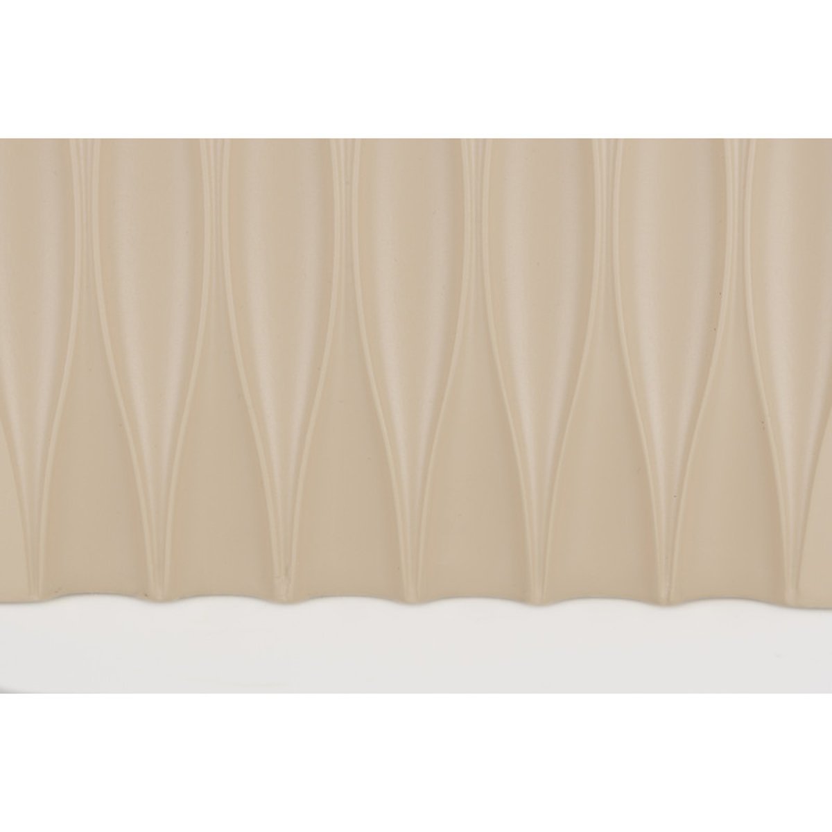 Vase rectangulaire design Riley beige, ZUIVER