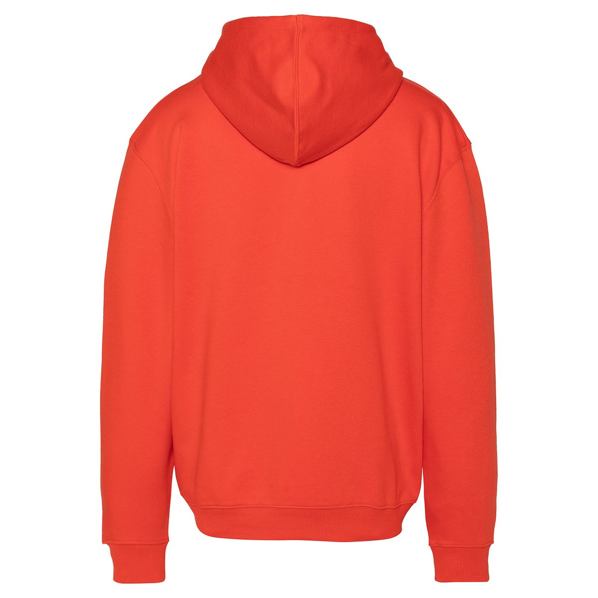 Sweatshirt zippé à capuche army orange, SCHOTT