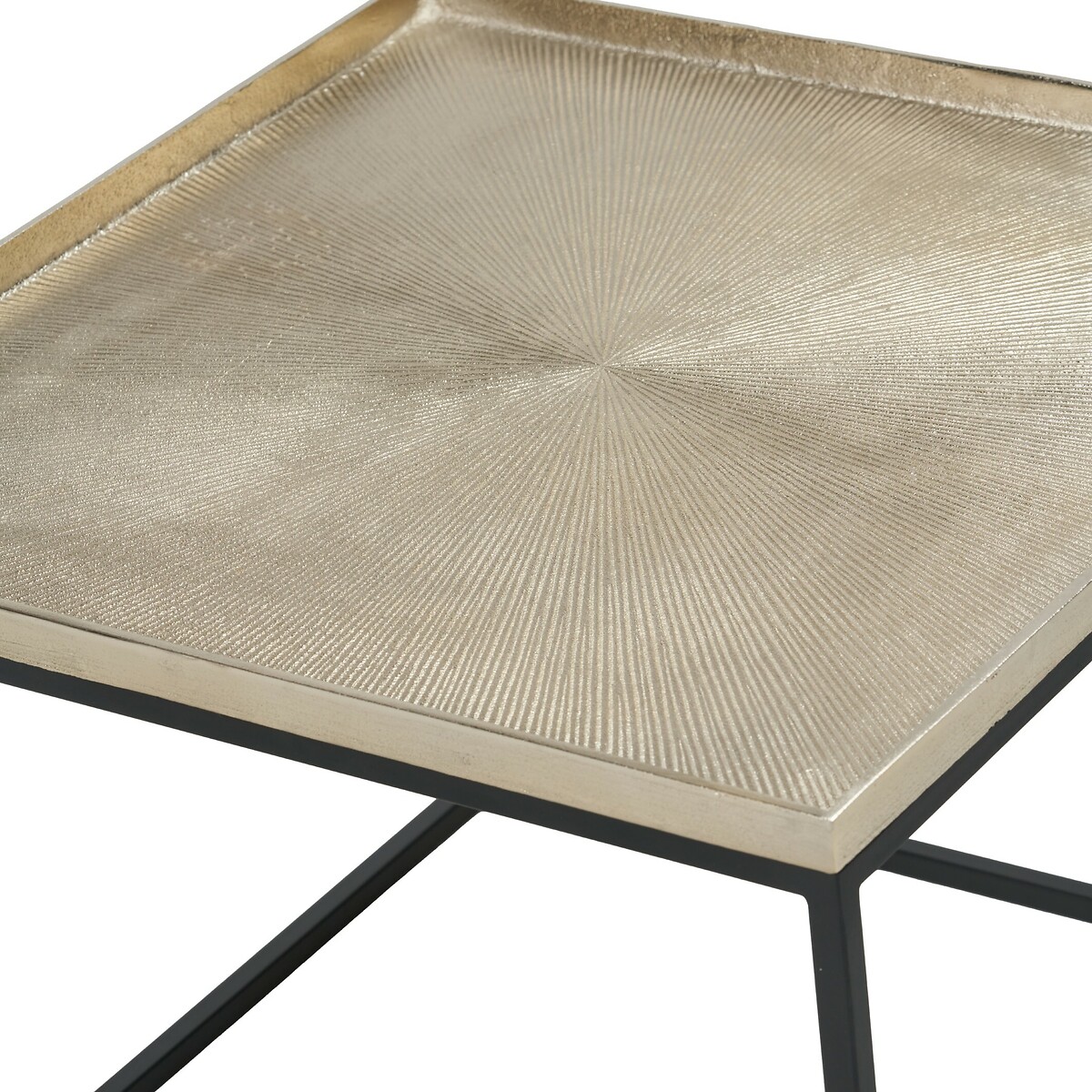 Florin Luxe Metal Coffee Table black/gold-coloured, ÉDITÉ
