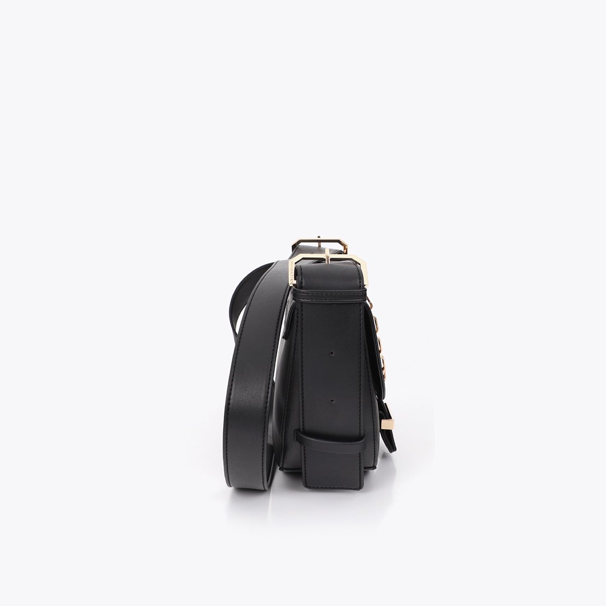 Sac à bandoulière avec chaîne noir, LOLA CASADEMUNT