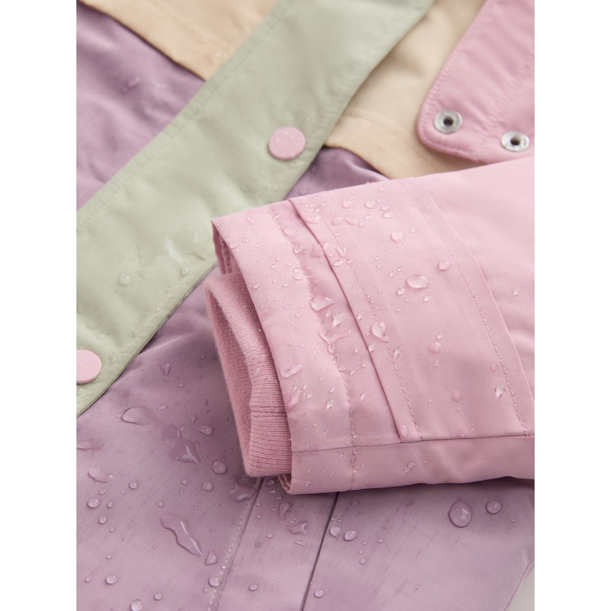 Manteau imperméable blocs de couleurs pastel, NEXT